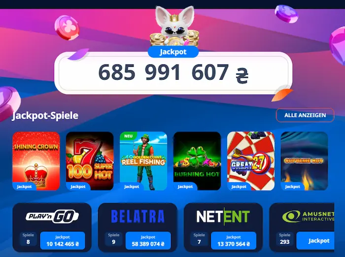 Monro Casino Spiele