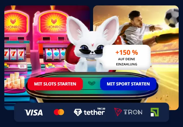 Monro Casino bonus
